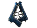 Dual Berettas | Cobalt Quartz (Field-Tested)