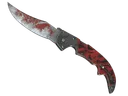 ★ Falchion Knife | Crimson Web (Battle-Scarred)