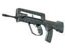 FAMAS | Cyanospatter (Battle-Scarred)