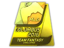 Gold Columbus 2016 Fantasy Trophy