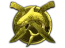 Gold Operation Riptide Coin
