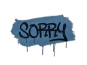 Graffiti | Sorry (Monarch Blue)