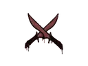 Graffiti | X-Knives (Brick Red)