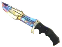 ★ Huntsman Knife | Case Hardened (Battle-Scarred)