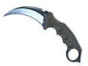 ★ Karambit | Blue Steel (Well-Worn)