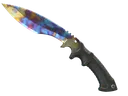 ★ Kukri Knife | Case Hardened (Well-Worn)