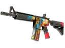 M4A4 | Cyber Security (Battle-Scarred)