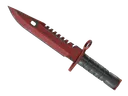 ★ M9 Bayonet | Crimson Web (Well-Worn)