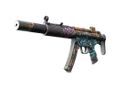 MP5-SD | Neon Squeezer (Battle-Scarred)
