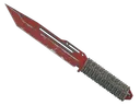 ★ Paracord Knife | Crimson Web (Battle-Scarred)