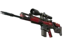 SCAR-20 | Crimson Web (Field-Tested)