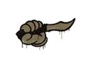 Sealed Graffiti | Backstab (Dust Brown)