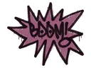 Sealed Graffiti | BOOM (Princess Pink)