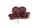 Sealed Graffiti | Double (Brick Red)