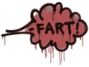 Sealed Graffiti | Fart (Blood Red)