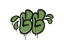 Sealed Graffiti | GGWP (Battle Green)