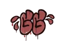 Sealed Graffiti | GGWP (Blood Red)