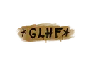 Sealed Graffiti | GLHF (Desert Amber)