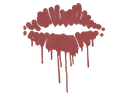 Sealed Graffiti | Kiss (Blood Red)