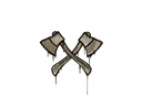 Sealed Graffiti | X-Axes (Dust Brown)