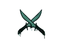 Sealed Graffiti | X-Knives (Frog Green)