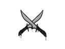 Sealed Graffiti | X-Knives (Shark White)