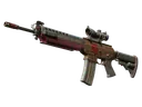 SG 553 | Berry Gel Coat (Battle-Scarred)