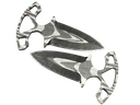 ★ Shadow Daggers | Black Laminate (Well-Worn)