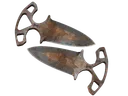 ★ Shadow Daggers | Rust Coat (Battle-Scarred)