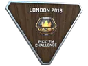 Silver London 2018 Pick'Em Trophy