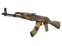StatTrak™ AK-47 | Searing Rage (Battle-Scarred)