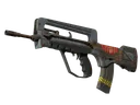 StatTrak™ FAMAS | Decommissioned (Well-Worn)