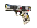 StatTrak™ Glock-18 | Block-18 (Minimal Wear)