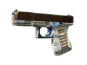 StatTrak™ Glock-18 | Clear Polymer (Battle-Scarred)