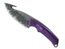★ StatTrak™ Gut Knife | Ultraviolet (Battle-Scarred)