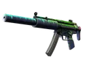 StatTrak™ MP5-SD | Phosphor (Battle-Scarred)