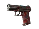 StatTrak™ P2000 | Red FragCam (Battle-Scarred)