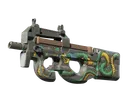 StatTrak™ P90 | Emerald Dragon (Well-Worn)