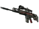 StatTrak™ SCAR-20 | Crimson Web (Battle-Scarred)