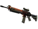 StatTrak™ SG 553 | Danger Close (Minimal Wear)