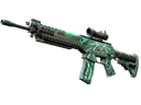 StatTrak™ SG 553 | Dragon Tech (Minimal Wear)