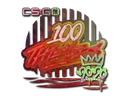 Sticker | 100 Thieves (Holo) | 2020 RMR