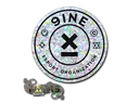 Sticker | 9INE (Glitter) | Paris 2023