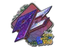 Sticker | 9z Team (Glitter) | Rio 2022