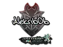Sticker | Aleksib (Glitter) | Antwerp 2022