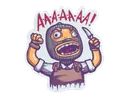 Sticker | Angry T