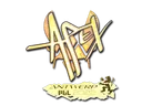 Sticker | apEX (Holo) | Antwerp 2022