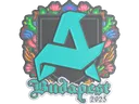 Sticker | Aurora (Embroidered) | Budapest 2025