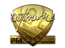 Sticker | autimatic (Gold) | Krakow 2017