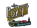 Sticker | b1t | Stockholm 2021
